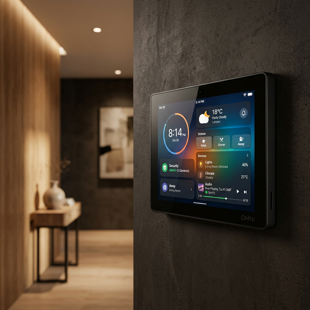 OMNI Echo Hub - Midnight Black Edition Close-up